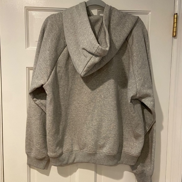 GAP Athletic Hoodie Sweatshirt Gray Size Large NWT - Picture 3 of 8